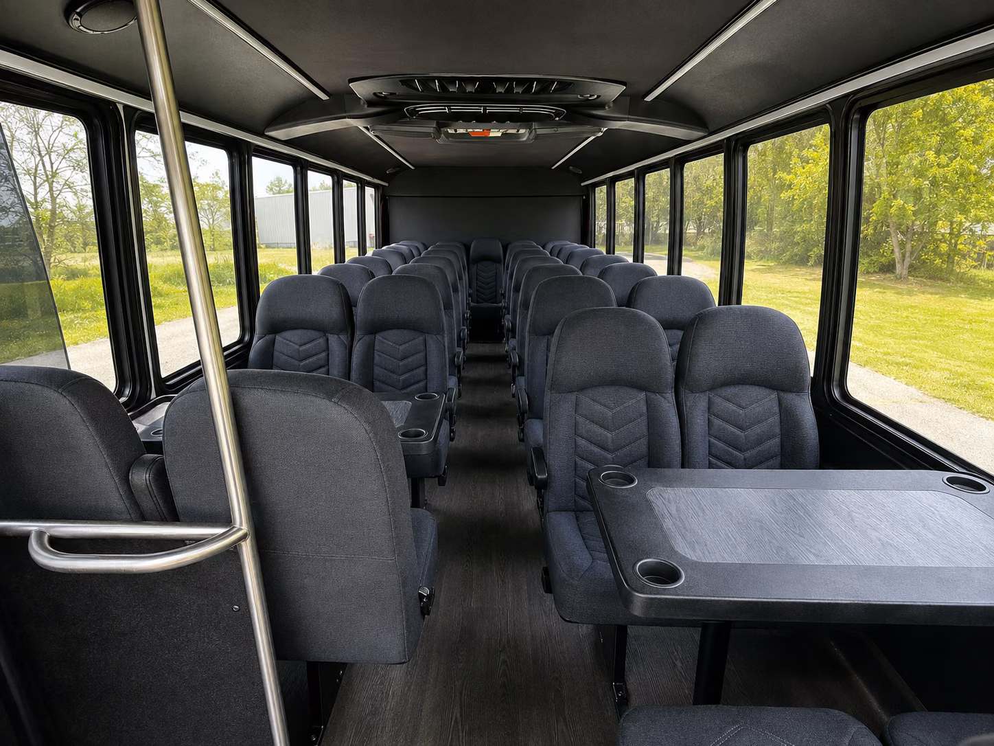 bethlehem 18 passenger minibus interior