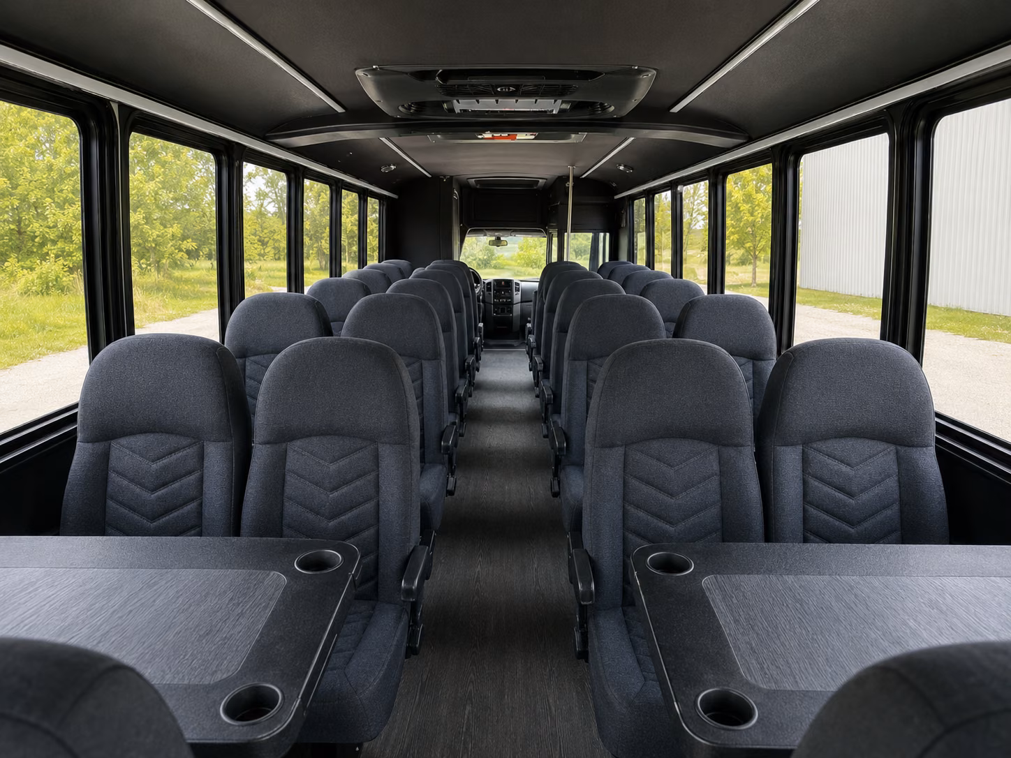 bethlehem 20 passenger minibus interior