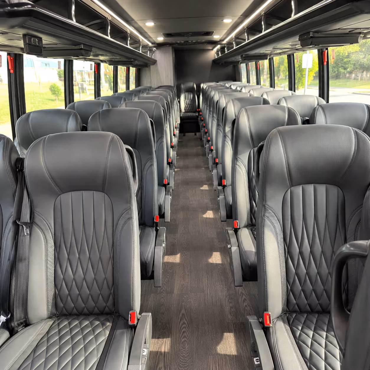bethlehem 25 passenger minibus interior