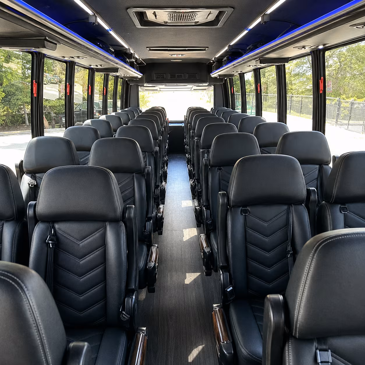 bethlehem 30 passenger minibus interior