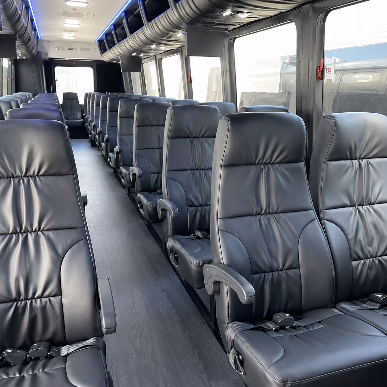 bethlehem 35 passenger minibus inside