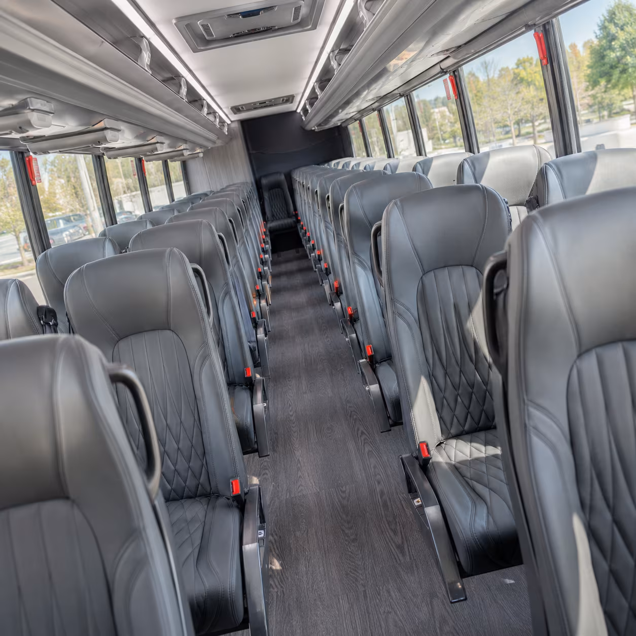 bethlehem 35 passenger minibus interior