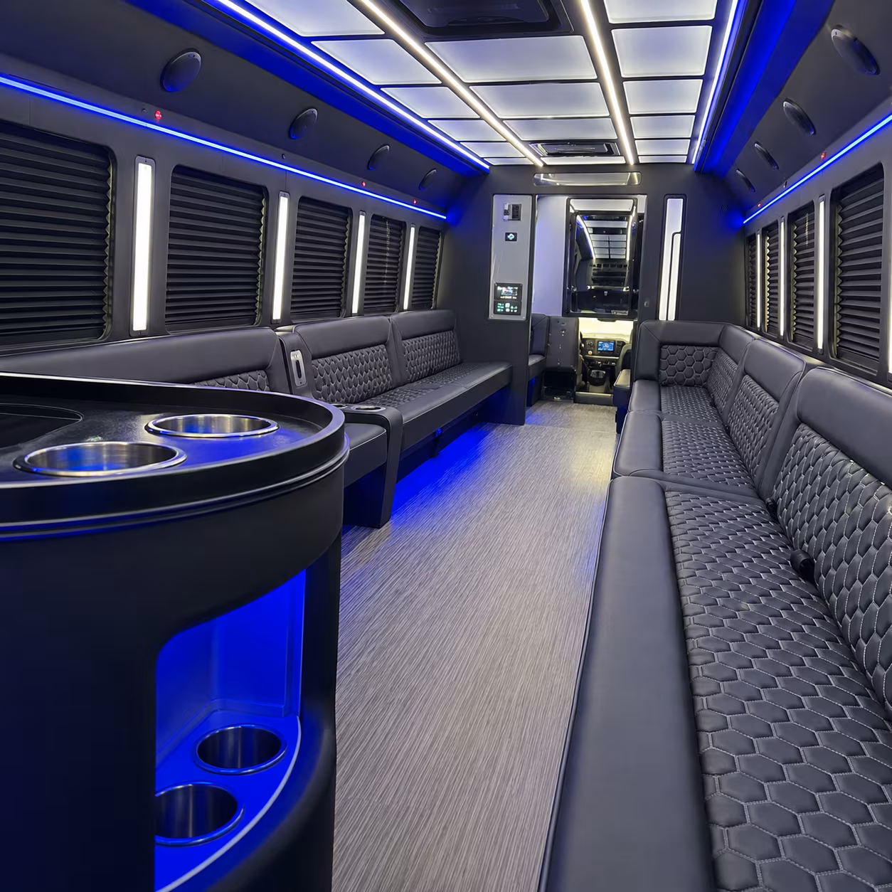 bethlehem party bus inside