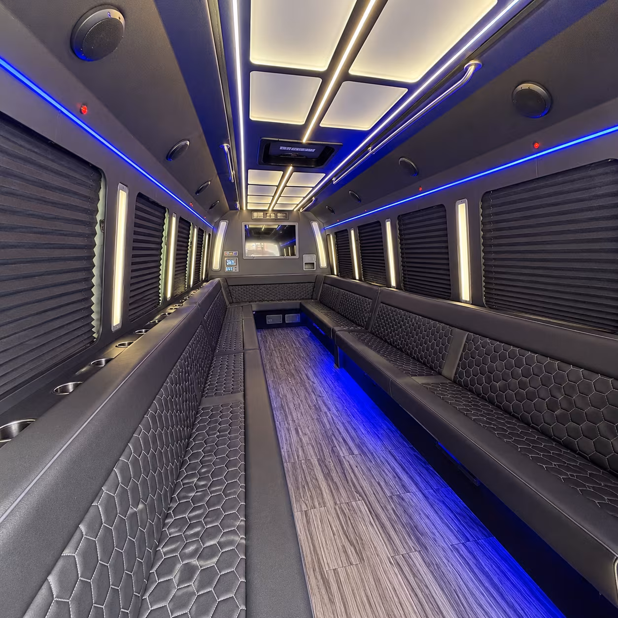 bethlehem party bus interior