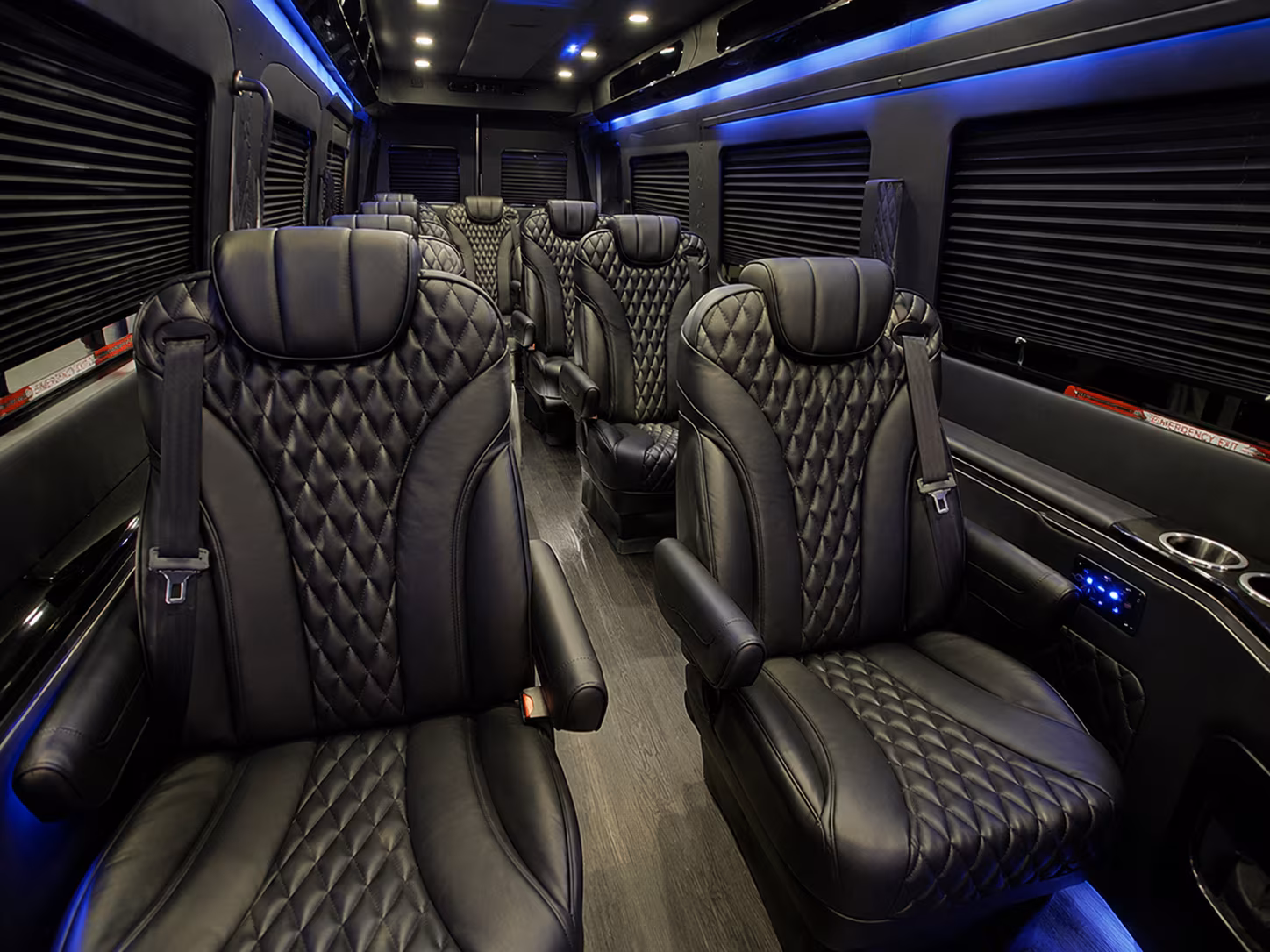 bethlehem sprinter van with driver interior