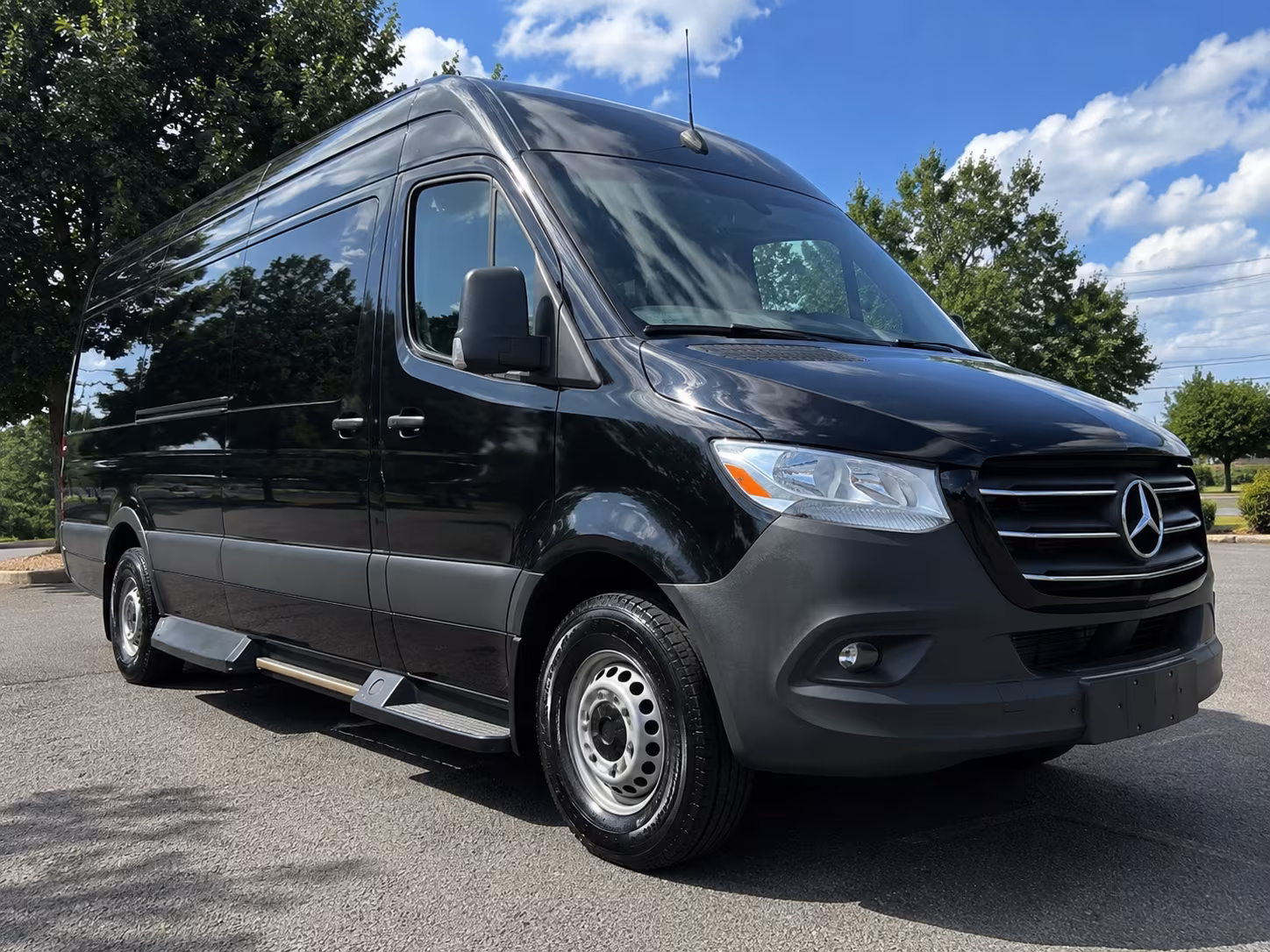 bethlehem sprinter van with driver