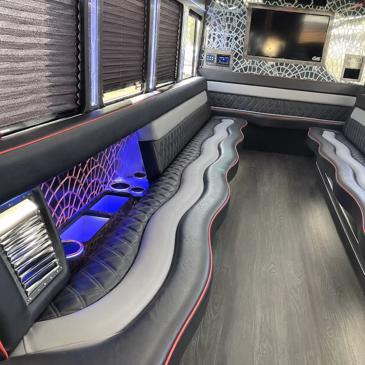 party bus rentals for freedom high school and liberty high school proms in bethlehem